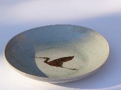 mit traditionellem japanischen Hagi Ton gefertigte Keramik-Schale
